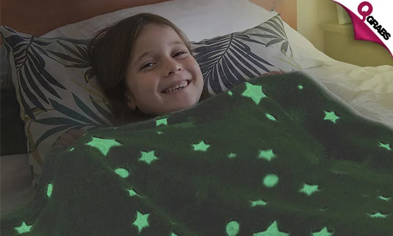 Glow-In-The-Dark Blanket!